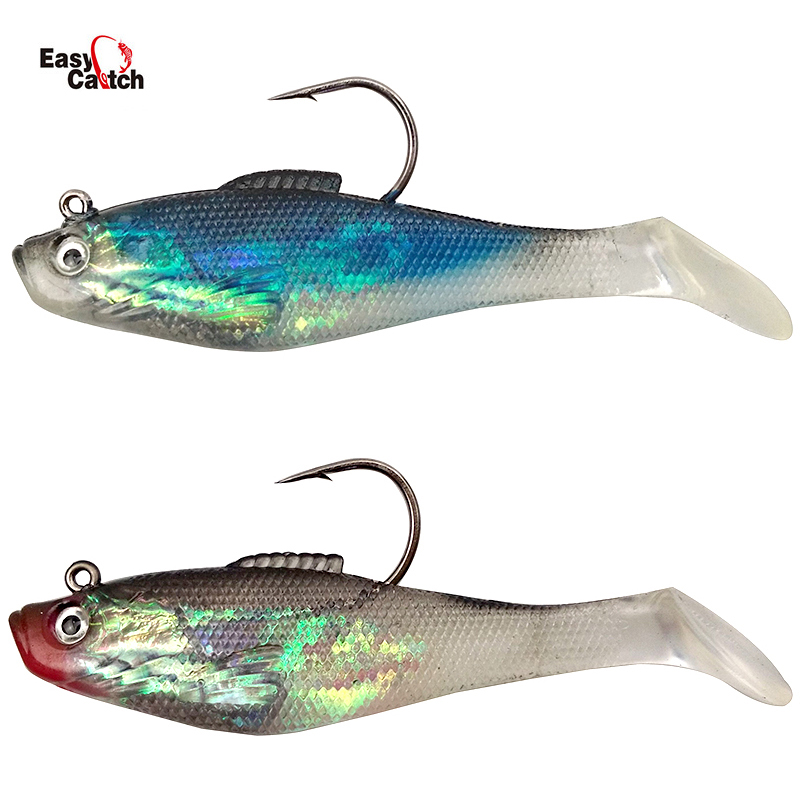 Fishing Hook Size - Набор из 6 силиконовых приманок для