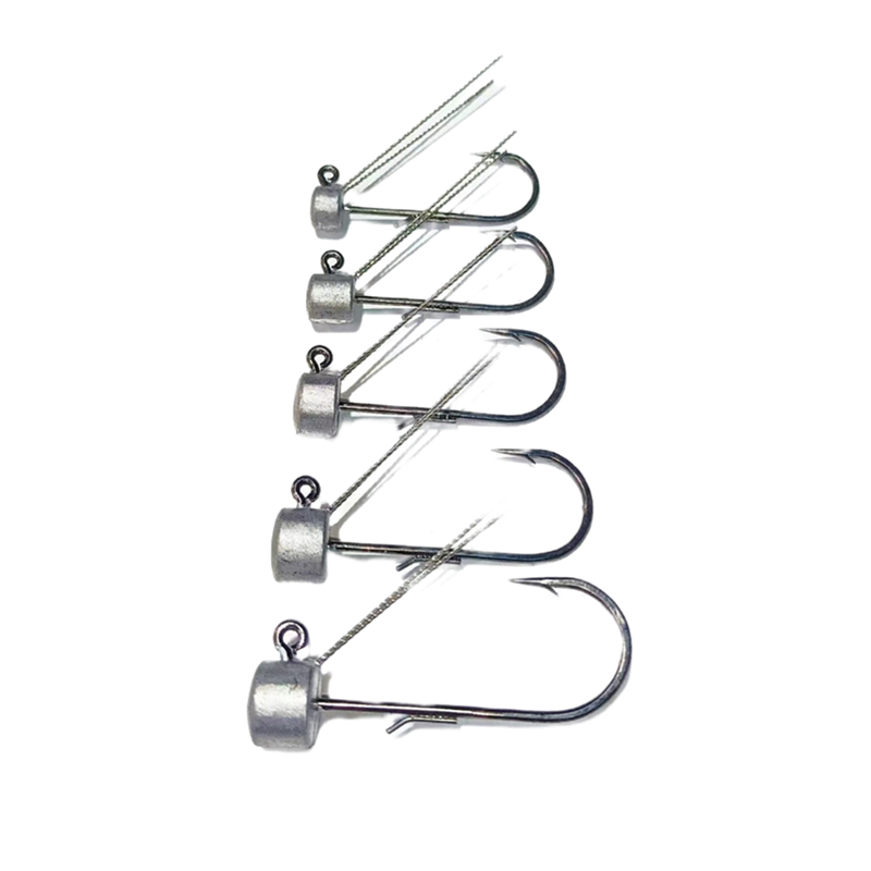 Fishing Hook Offset - 10 шт. * рыболовная грибная форма