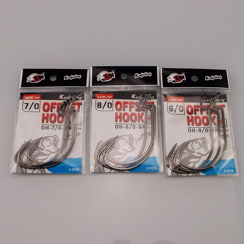 ESFISHING Офсетный крючок из у – обзор и цена Fishing Hook Size