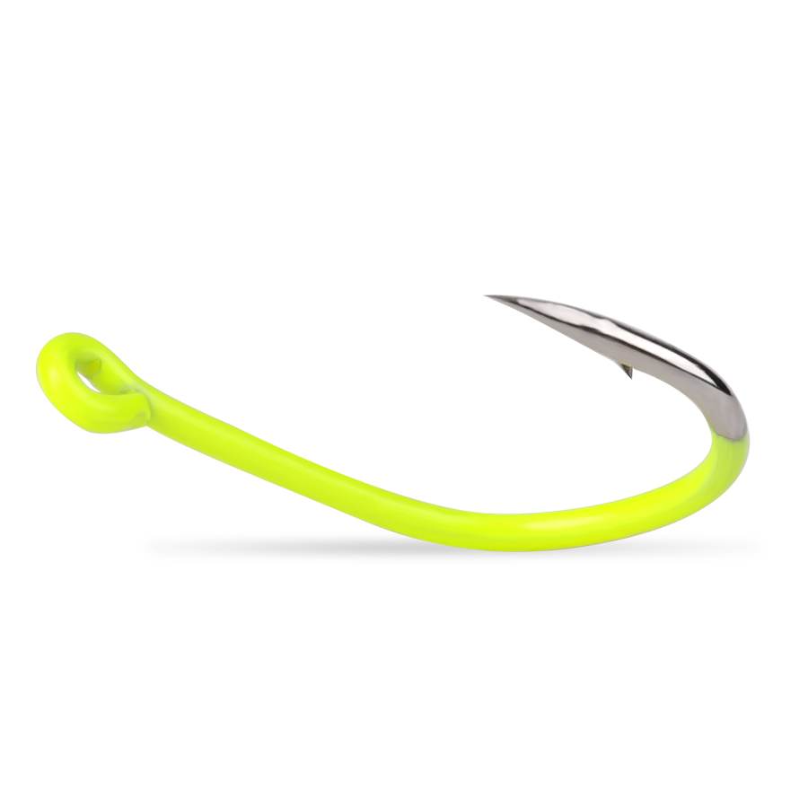 NGB 50шт 1/0 # -10 # Флуоресце – обзор и цена Fishing Hook Offset