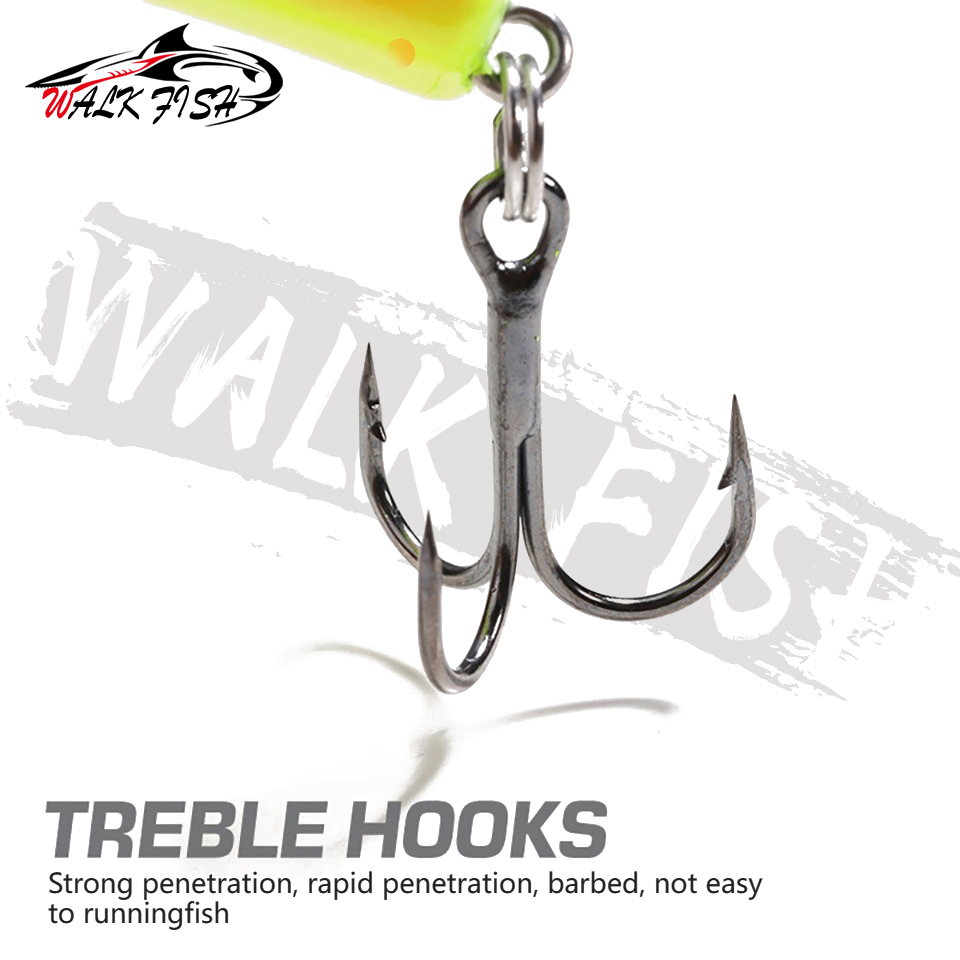WALK FISH, 12 г, 20 г, плавающ – обзор и цена Fishing Hook Size