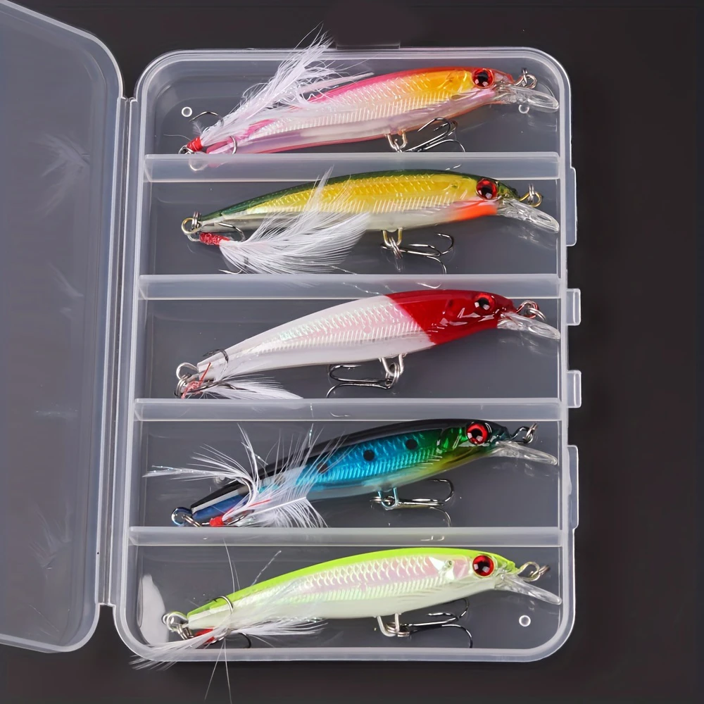 5 шт./коробка, жесткая рыболов – обзор и цена Fishing Hook Box