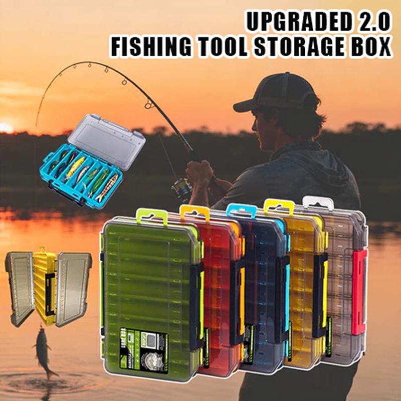 Двусторонняя компактная коробк – обзор и цена Fishing Hook Box